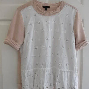 Jcrew Short Sleeve Sweater